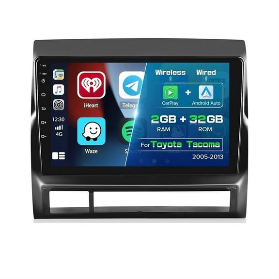 Stereo Android 10 Carplay for Toyota Tacoma 2006-2012 Gps
