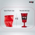thumbnail image 4 of Copas de vino Red Cup Living, reutilizables, 414 ml, paquete de 2, 4 of 8