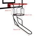 thumbnail image 4 of Guardoinrt Compétences Métalliques Rebondisseur de Basketball pour Chaque Tir. pour Maintenir une Performance Améliorée Compatible avec Standard, 4 of 6