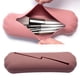 thumbnail image 4 of Porta brochas de maquillaje, organizador de artículos de tocador reutilizable de viaje, brocha cosmética portátil Marrón, 4 of 6