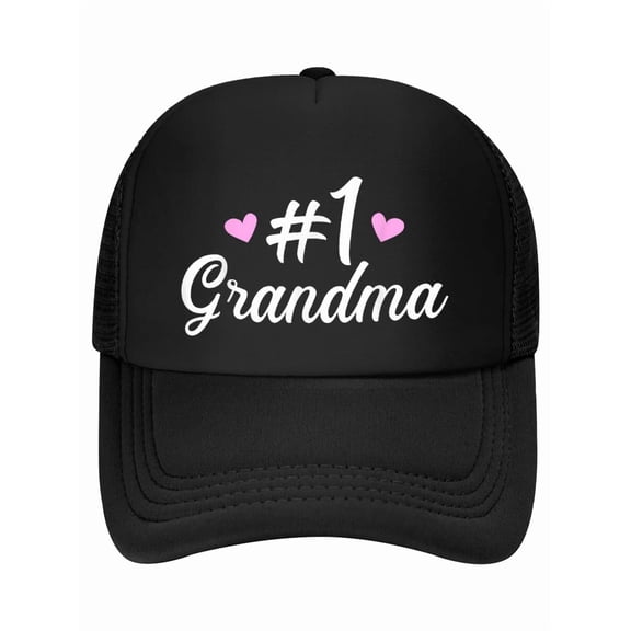 Number one No. 1 best grandma Baseball Cap