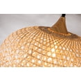 thumbnail image 2 of ELE Light & Decor ELE-GL0018D50 Lily 1-Light Beige Pendant Light, 2 of 8