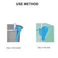 thumbnail image 4 of ShenMo Filter Filter Mini Pneumatic Round Fish Tank Oxygen Increase Filter Blue 2 Piece, 4 of 4
