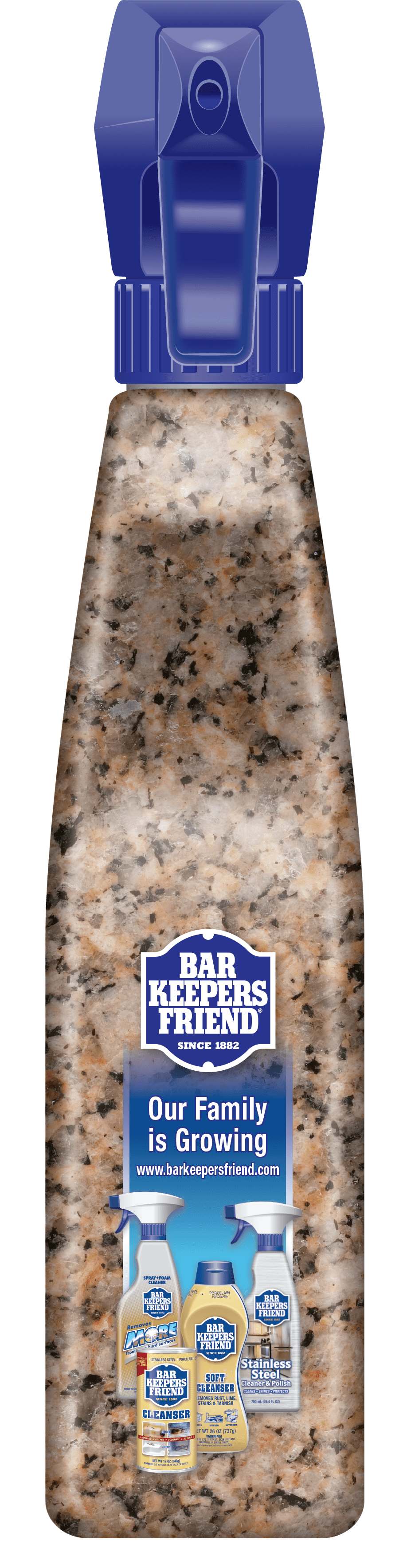 Bar Keepers Friend Granite Stone Cleaner and Polish 25.4 f