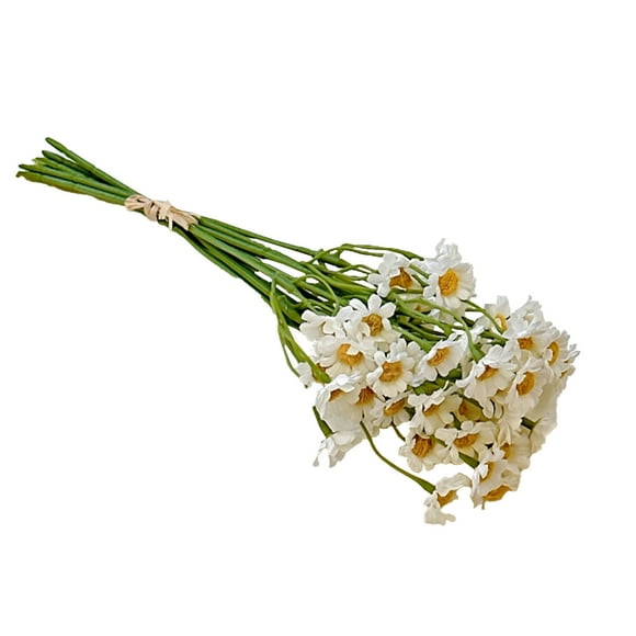 High-end Artificial Flowers Chamomile Artificial Flowers A Bundle Of Six Branches Home Decoration Plastic Flowers