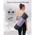 thumbnail image 6 of YR Yoga Mat Thick 20mm 76"X24" NBR Exercise Mat for Home Gym Pilates Workout Training Gym Mat with Carry Bag, 6 of 6