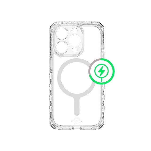 Funda con MagSafe para iPhone 15 Pro Max, Supreme R Clear, Transparente