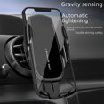 thumbnail image 1 of Soporte de teléfono móvil con sujeción automática por gravedad, salida de aire para coche, soporte de navegación para coche creativo, suministros, 1 of 3