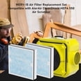 thumbnail image 3 of Juego de filtros de repuesto Carmerny HEPA 550 Air Scrubber x3, 3 of 7