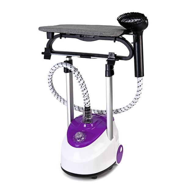 1800W Standing Garment Steamer Cloth Fabric Wrinkle Iron Steam Hanger