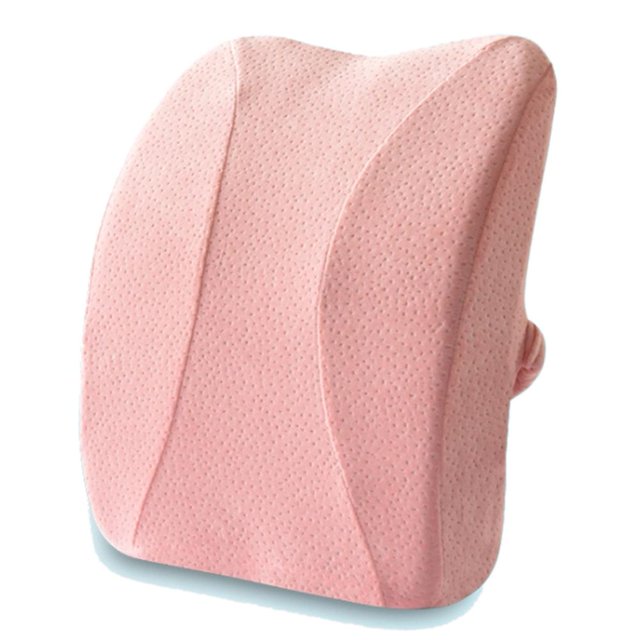 Cojín lumbar de espuma Cojín de rebote lento Cojín de asiento de oficina Cojín lumbar para respaldo de asiento de automóvil Cojín lumbar Ma