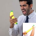 thumbnail image 2 of ZHMRFG Stress Relief Banana Fidget Toy, Slow-Rising Texture Anxiety Relief Sensory Toy, Office Desk Home Party Favors Gift for Adults Stress Relief Seekers Sensory Enthusiasts, 2 of 12