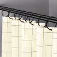 thumbnail image 5 of WSBArt 24Pcs Shower Curtain Rings, Rustproof Decorative Shower Curtain Hooks for Bathroom Shower Rod, Metal Round Shower Rings Hooks for Curtain, Loose Leaf Rings, Black, 5 of 8