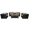 thumbnail image 1 of Bermuda 6 Piece Outdoor Wicker Patio Furniture Set 06d, 1 of 7