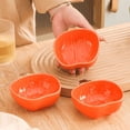 thumbnail image 5 of Kids Tableware,Cute Multipurpose Ceramic Plates Dessert Bowls Dish Seasoning Dishes Candy Snacks Dishes Pumpkin, 5 of 9