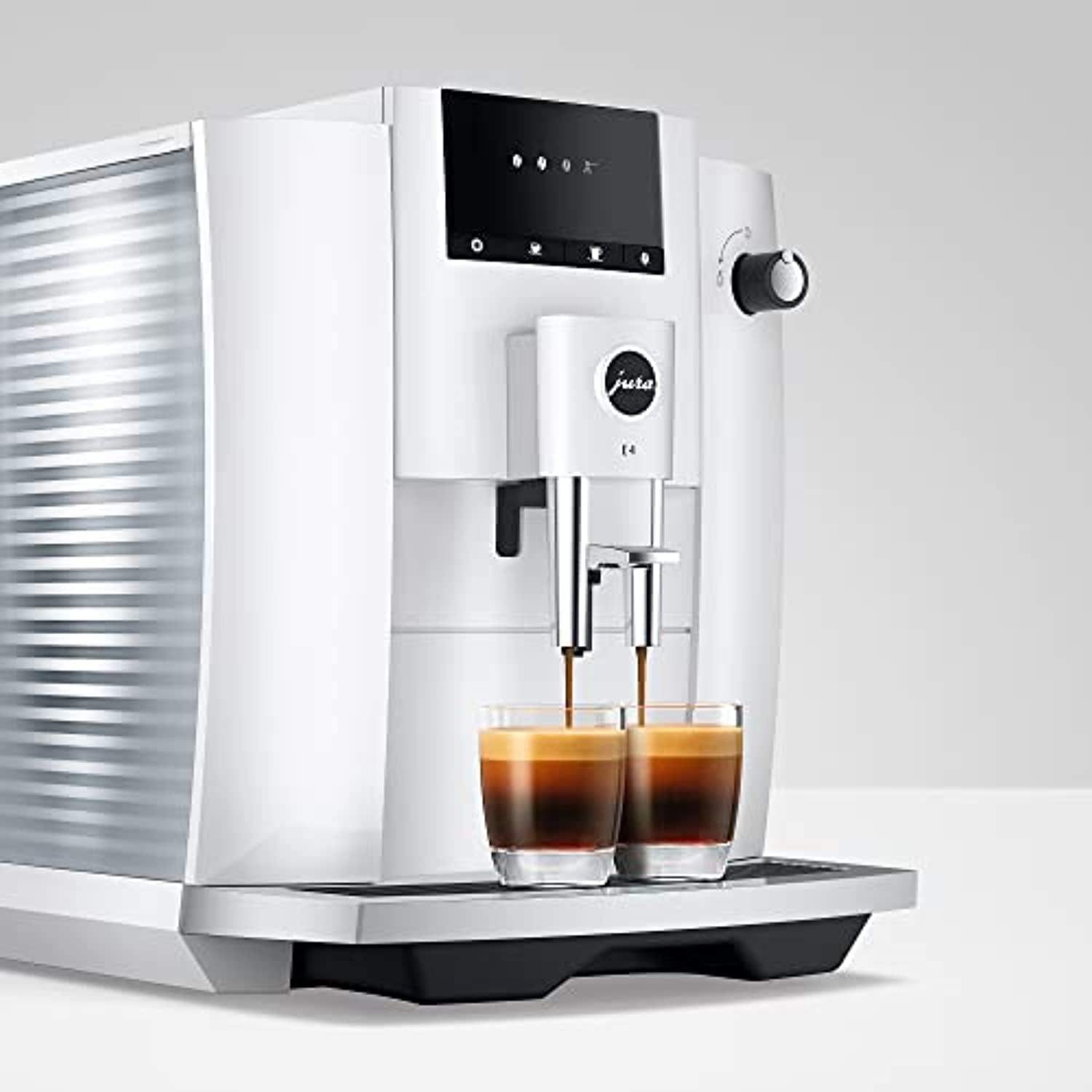 Jura E4 Piano Black Automatic Machine Coffee