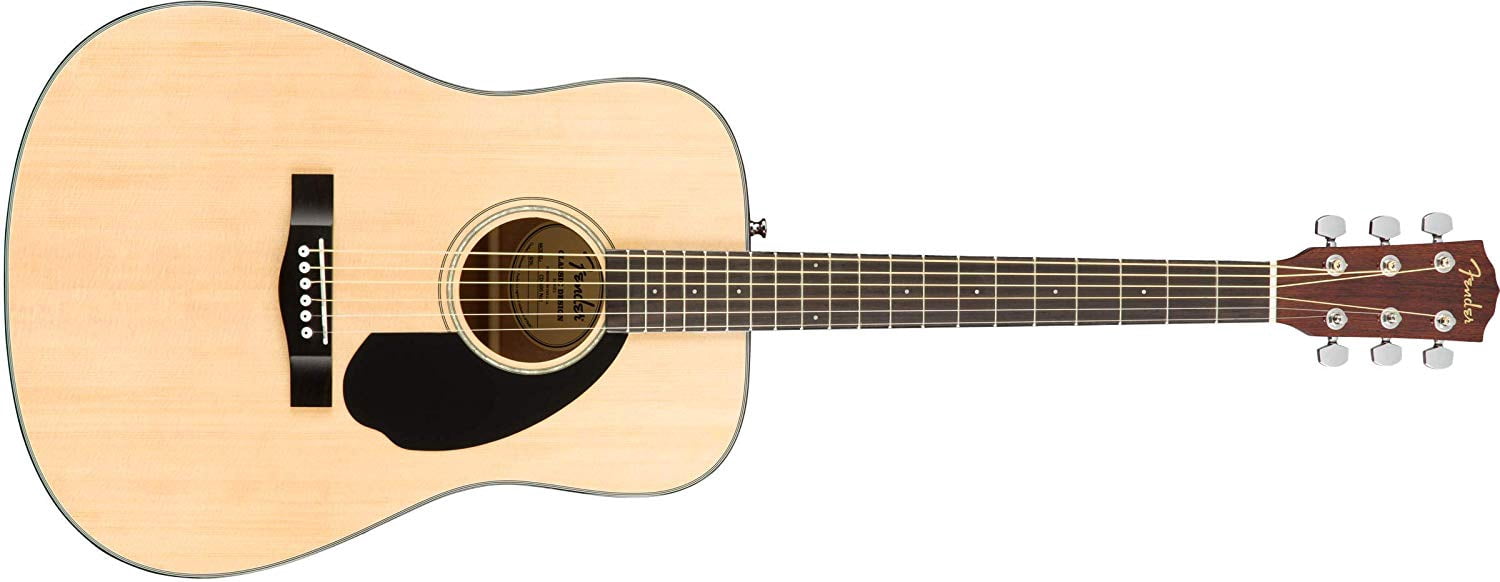 Pre-Owned Fender CD-60S Solid Top Dreadnought Acoustic Guitar - Natural