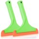 thumbnail image 1 of 2 escobilla de goma flexible con mango para ventanas, para ducha, vidrio, espejos, ventanas de automóviles y baños, 6 pulgadas, 1 of 4
