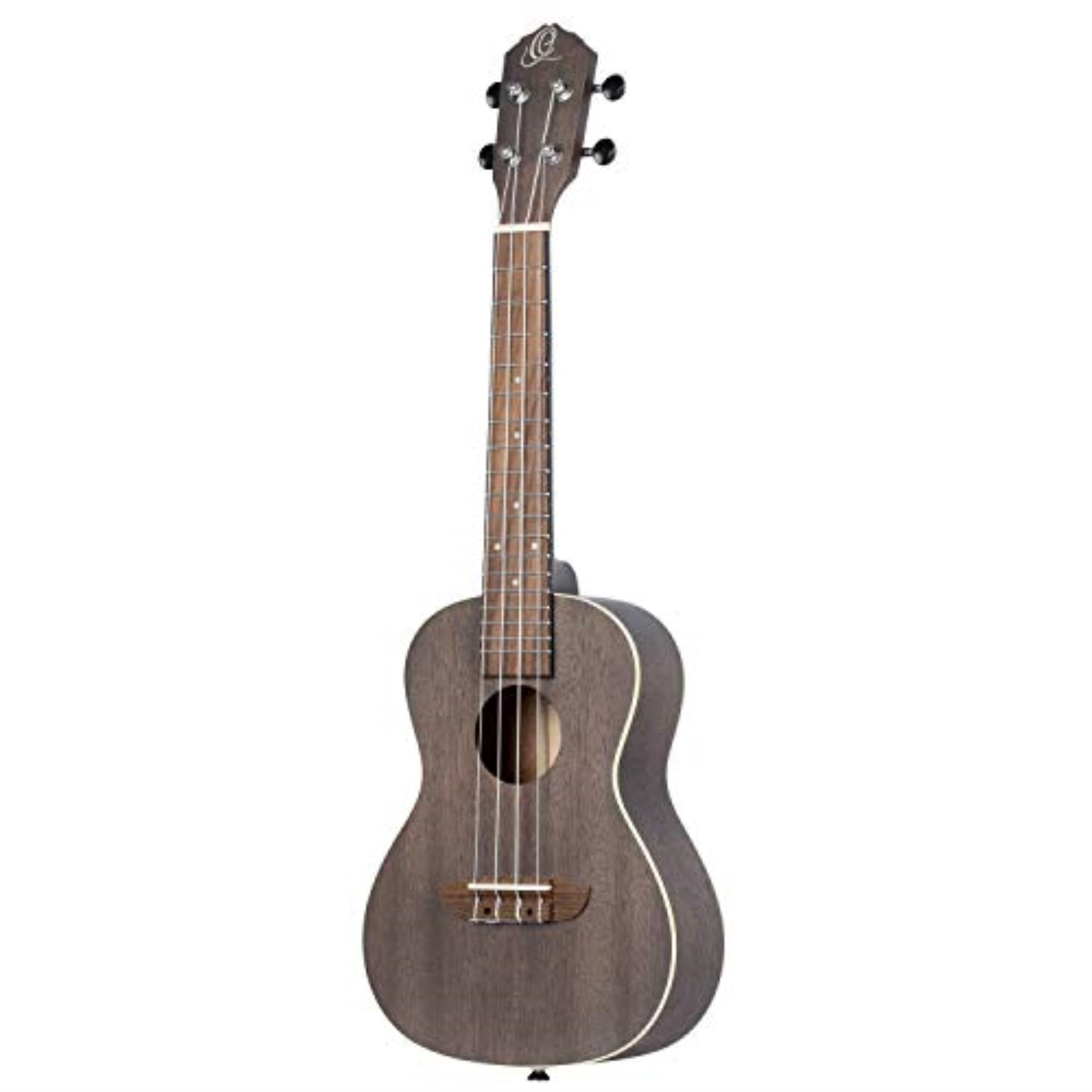 Ortega Earth Series RUCOAL-L Left-Handed Concert Ukulele Coal Black