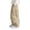 Khaki, variant on Men Pants with Multi Pockets Elastic Waist Ankle-banded Oversized Vintage Cargo Pants Solid Color Streetwear Slacks for Outdoor Hiking Camping