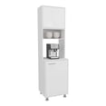 thumbnail image 4 of DEPOT E-SHOP Kitchen Pantry Cabinet - 5 Shelf Storage, 2 Doors, White - Tall & Sturdy Pantry, 4 of 6