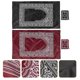 thumbnail image 3 of 2 Pcs Black Accent Decor Eid Praying Mat Decorative Praying Carpet Muslim Prayer Mats Eid Ramadan Gift Ramadan Praying Carpet, 3 of 3