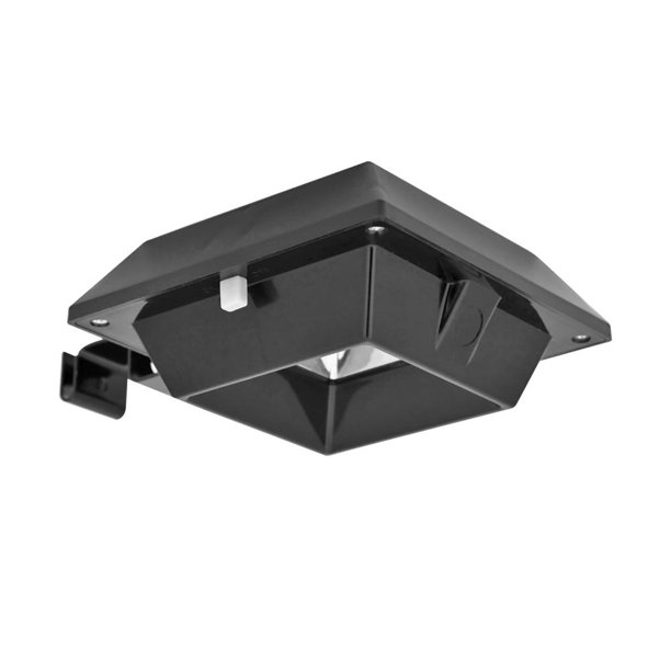 Kuymtek Lámpara de pared de jardín con sensor de movimiento para exteriores con luz solar de 6 LED (blanco frío) Kuymtek Iluminación del hogar multifuncional