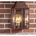 thumbnail image 3 of Irvins Country Tinware Stenton Outdoor Wall Light Aged Copper 3 Light, 3 of 3