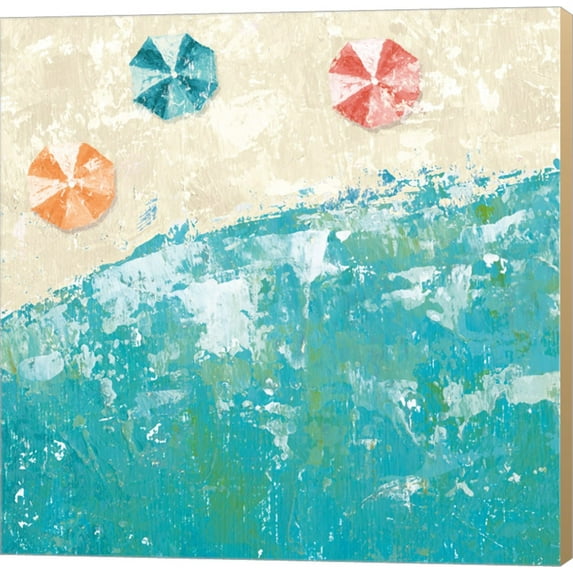 Beach Days by Sarah Adams, Canvas Wall Art