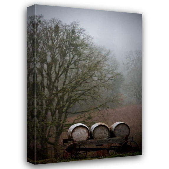 Erin Berzel 28x40 Gallery Wrapped Canvas Wall Art Titled - Oregon Wine Country I