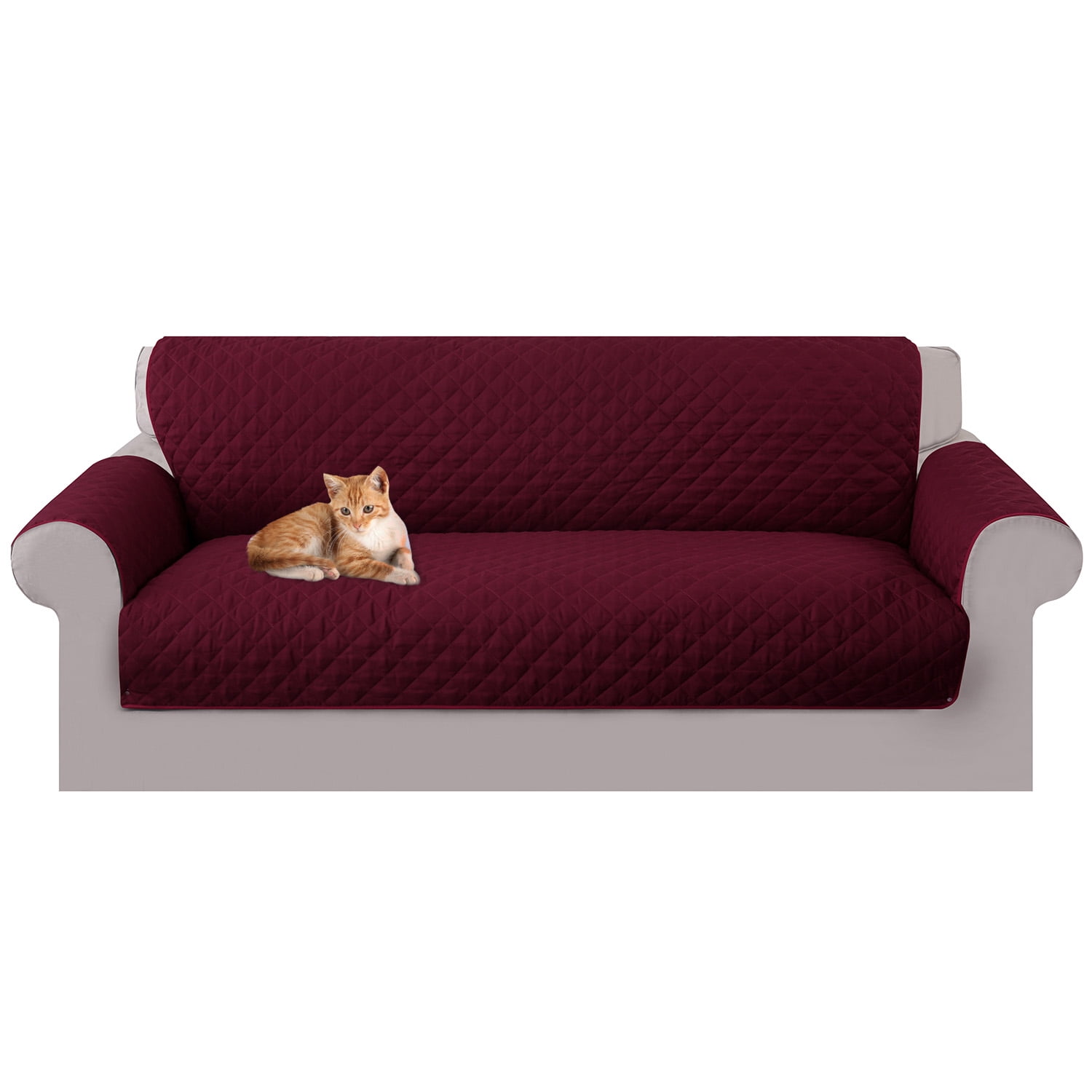 TOPCHANCES Reversible Oversize Sofa Slipcover, Waterproof Sofa Couch