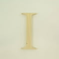 thumbnail image 1 of Package of 1, 12 Inch X 1/2" Thickness Baltic Birch Wood Letter I in The Times New Roman Font, Thick, Upper Case for Art & Craft Project, Made in USA, 1 of 4