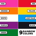 thumbnail image 4 of Tulip 1.9 fl oz Fabric Spray Paint 9 Pack, Rainbow, 4 of 7