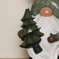 thumbnail image 4 of Holiday Time 11" Christmas Resin Gnome Decoration, Green, 1 Count, 4 of 5