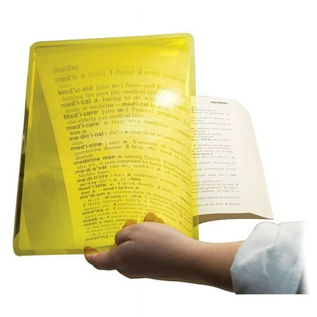 Reizen Handy Lens Slim Magnifier - Bright Yellow