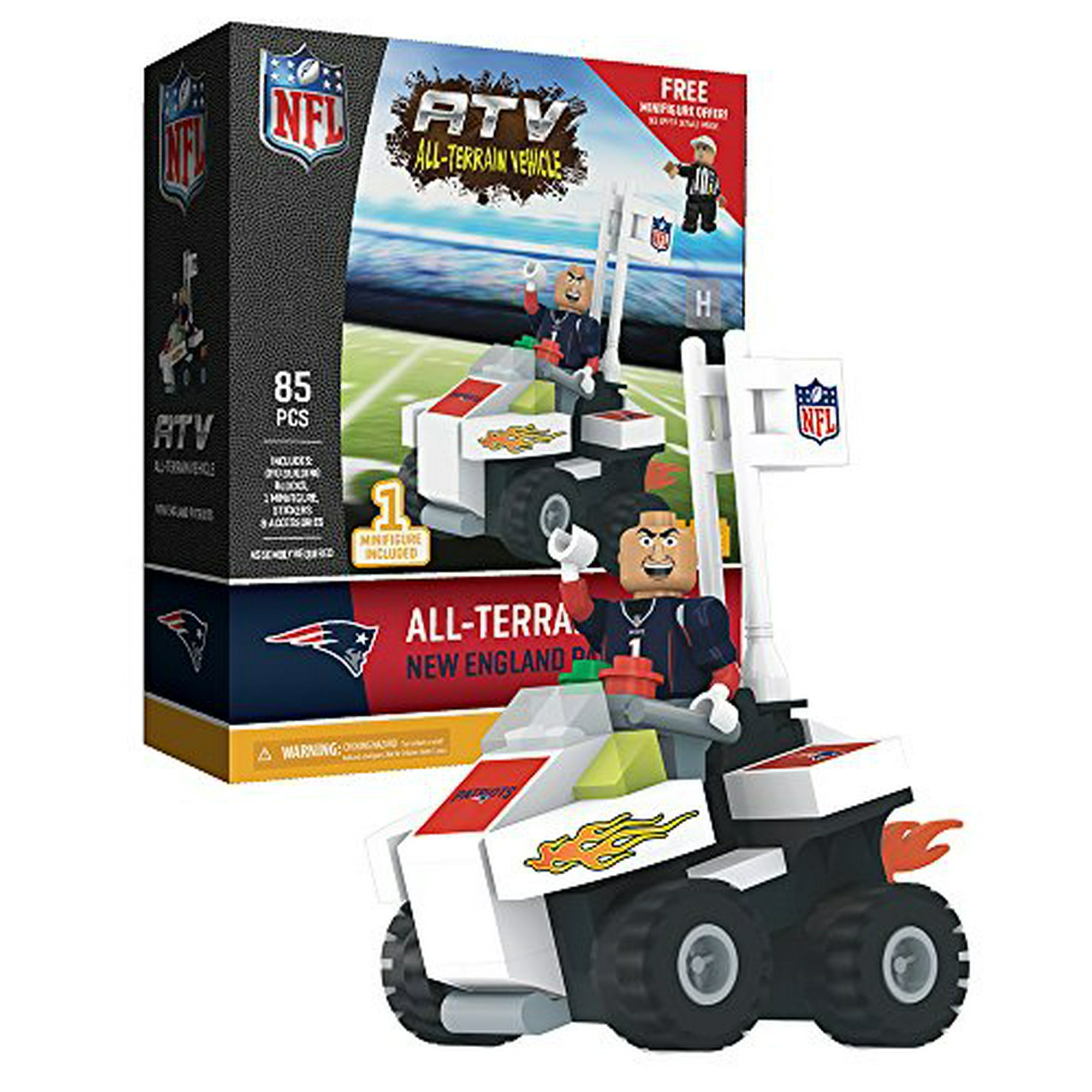 Oyo Sportstoys Nfl 4 Wheel Atv With Mascot New England Patriots Walmart Canada