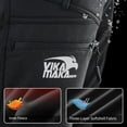 thumbnail image 6 of VIKAMAKA Men's Winter Cycling Pants - Thermal, Waterproof with 4 Zipper Pockets Black Bicycle Pants, 6 of 7