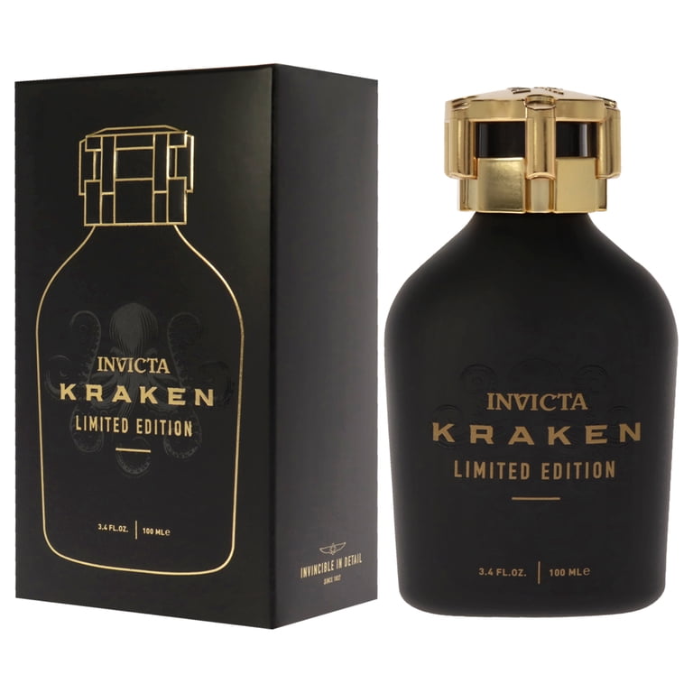 Limited Edition Kraken by Invicta Men's EDP Spray - 3.4 oz, Floral