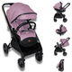 thumbnail image 1 of Capri DLX travel system mango ajustable +portabebé autoasiento rosa, 1 of 8