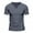 Grey, variant on Bcfgryg Mens T Shirts Short Sleeve Shirt Neck Basic Tshirt Slim Fit Men’s T-shirts