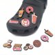 thumbnail image 2 of 11 Pices Accessoires De Chaussures , Boucles De Chaussures En Caoutchouc, Fleurs De Chaussures Imprimes En Pvc, Accessoires De Bricolage Pour Chau, 2 of 5