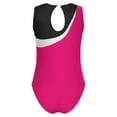 thumbnail image 6 of YIZYIF Girls 2Pcs Ballet Dance Outfit Shiny Flame Shape Glitters Tank Leotard with Shorts Dance Suit, 6 of 7
