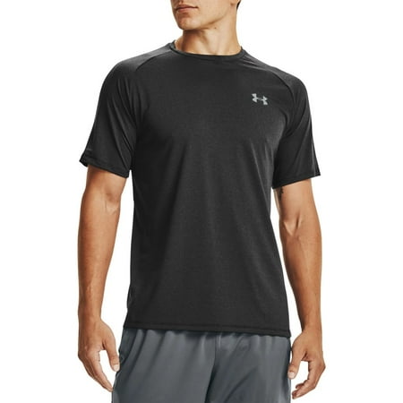 Under Armour Men's Tech 2.0 Athletic T-Shirt Training UA Short Sleeve Tee, Black, S