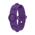 thumbnail image 4 of QualitChoice Jouet Bracelet à Bulles Réglable en Silicone Lavable Violet 5ensemble, 4 of 6