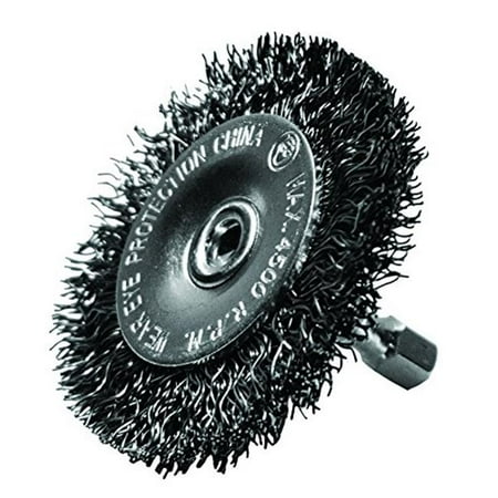 

2 in. Fine Radial Hex Shank Brush