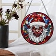 thumbnail image 4 of Pawberry Krampus Window Hanging Stained Glass, Krampus Suncatchers for Windows Stained Glass, Stained Glass Krampus suncatcher, 4 of 7