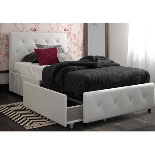 Dhp Dakota Upholstered Storage Platform Bed