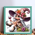 thumbnail image 2 of Kit Punto Cruz Impreso Hilo Algodón Ecológico Bordado 18CT 30x30cm, 2 of 9