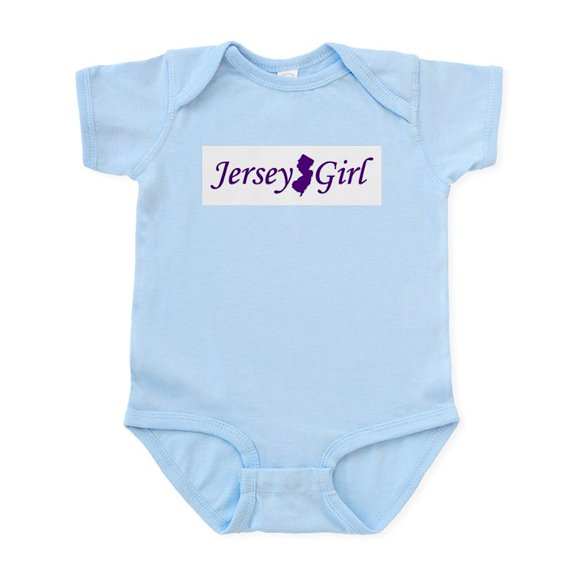 CafePress - Jersey Girl Infant Bodysuit - Baby Light Bodysuit, Size Newborn - 24 Months