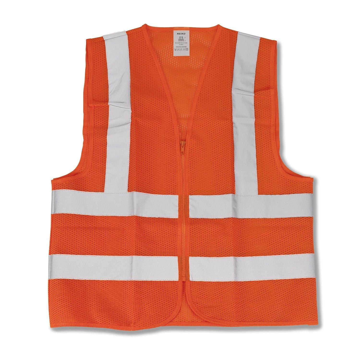 Neiko Orange Mesh ANSI Approved Safety Vest XLarge